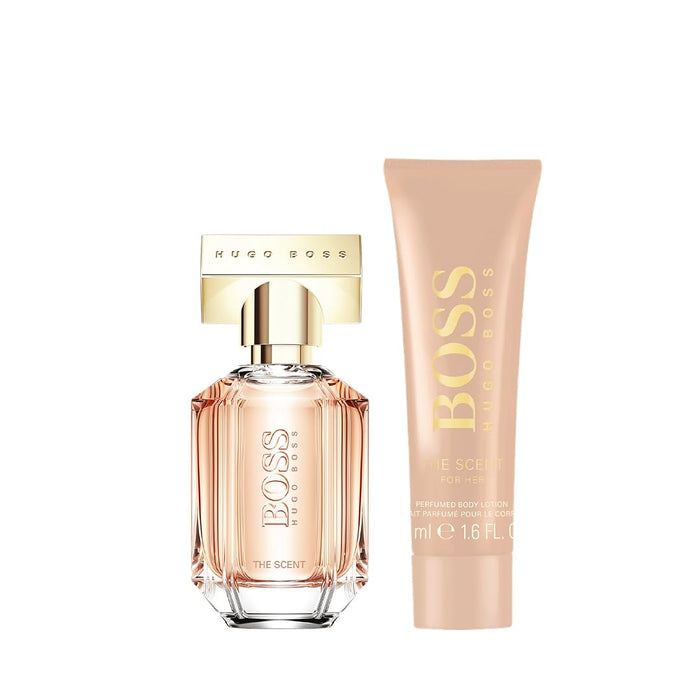 Hugo Boss The Scent EDP 30ml Spray + 50ml Body Lotion - Personal Fragrance at MyPerfumeShop by Hugo Boss