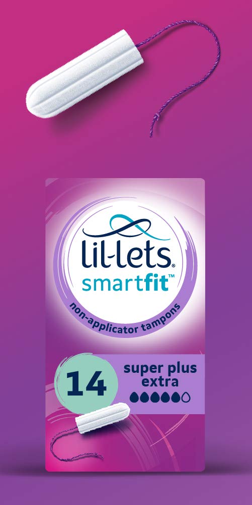 Lil-Lets Non-Applicator Tampons Super Plus Extra x 14 - Tampons at MyPerfumeShop by Lil-Lets