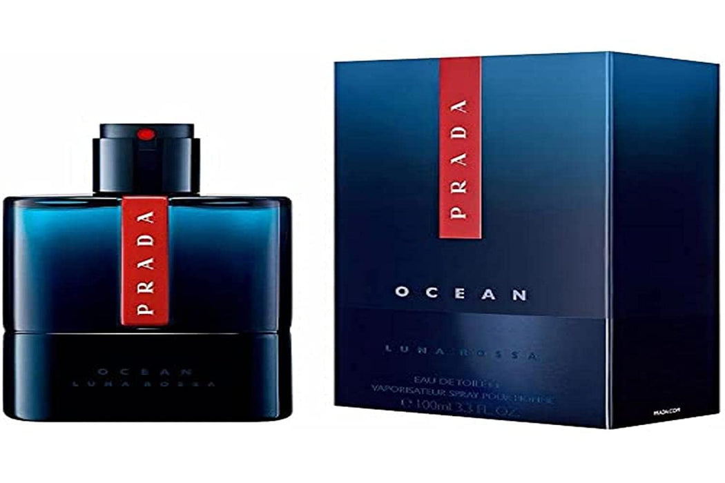 Prada Luna Rossa Ocean 100ml EDT Spray - Eau de Toilette at MyPerfumeShop by Prada