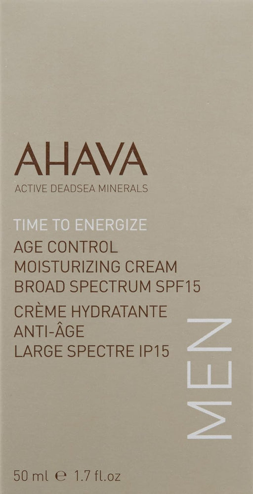 Ahava Time To Energize Age Control Moisturizing Cream SPF15 50ml - Skincare at MyPerfumeShop by Ahava