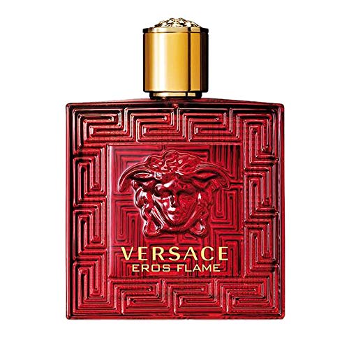 Versace Eros Flame Perfumed Deodorant Spray 100ml Glass Bottle - Deodorant Spray at MyPerfumeShop by Versace