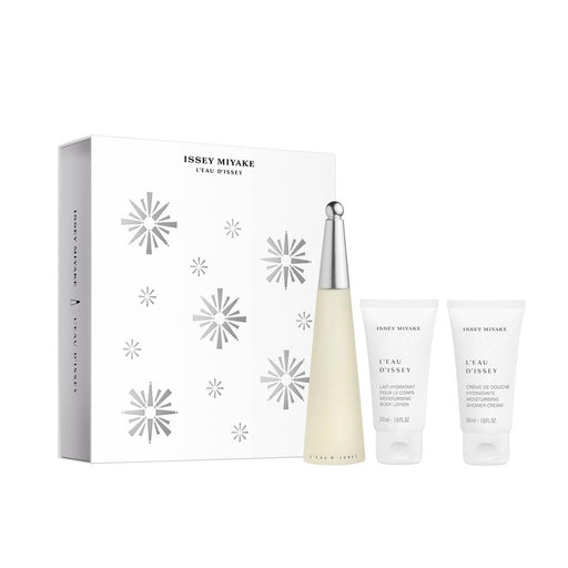 Issey Miyake Eau D'issey 3 Piece Gift Set: Eau de Toilette 50ml - Body Lotion 50ml - Shower Cream 50ml - Gift Set at MyPerfumeShop by Issey Miyake