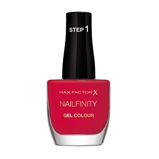 Max Factor Nailfinity Gel Colour Nail Polish 12ml - 300 Ruby Tuesday - Default Title - Nail Polish at MyPerfumeShop by Max Factor