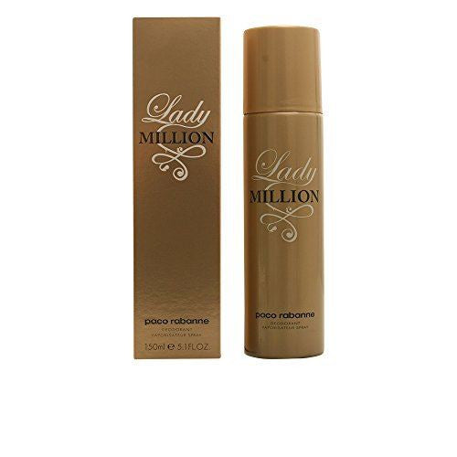 Lady Million 150Ml Deospr17.50 - Personal Care at MyPerfumeShop by Paco Rabanne