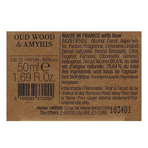 100 Bon Oud Wood & Amyris Concentre Eau de Parfum Spray 50ml - Perfume & Cologne at MyPerfumeShop by 100 Bon