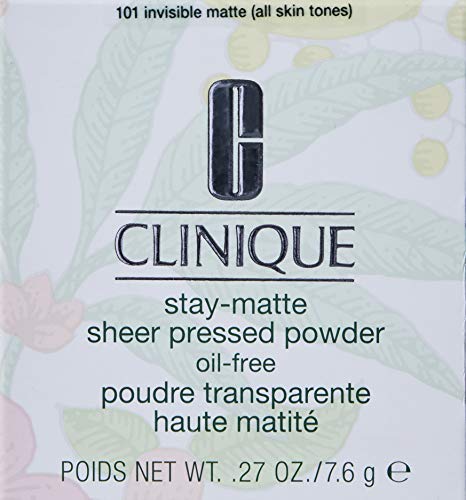 Clinique Stay-Matte Sheer Pressed Powder 7.6g - 101 Invisible Matte - Face Powder at MyPerfumeShop by Clinique