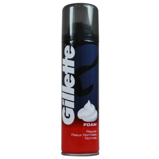 Gillette Regular Shaving Foam - 200ml - Shaving Soap/Foam/Gel at MyPerfumeShop by Gillette