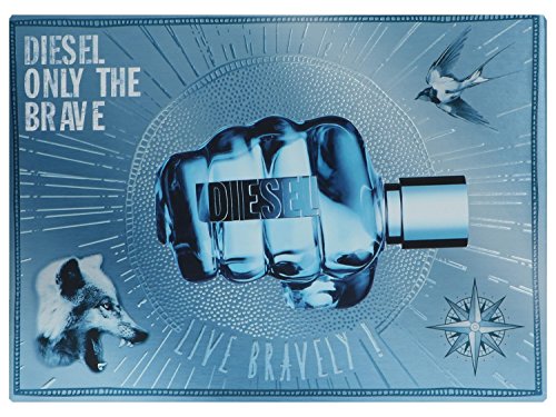 Diesel Only The Brave Gift Set 75ml EDT + 100ml Shower Gel + 50ml Shower Gel - Fragrance at MyPerfumeShop by Diesel