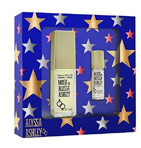 Alyssa Ashley Musk Gift Set 50ml EDT + 7.5ml Perfume Oil - Eau de Toilette at MyPerfumeShop by Alyssa Ashley