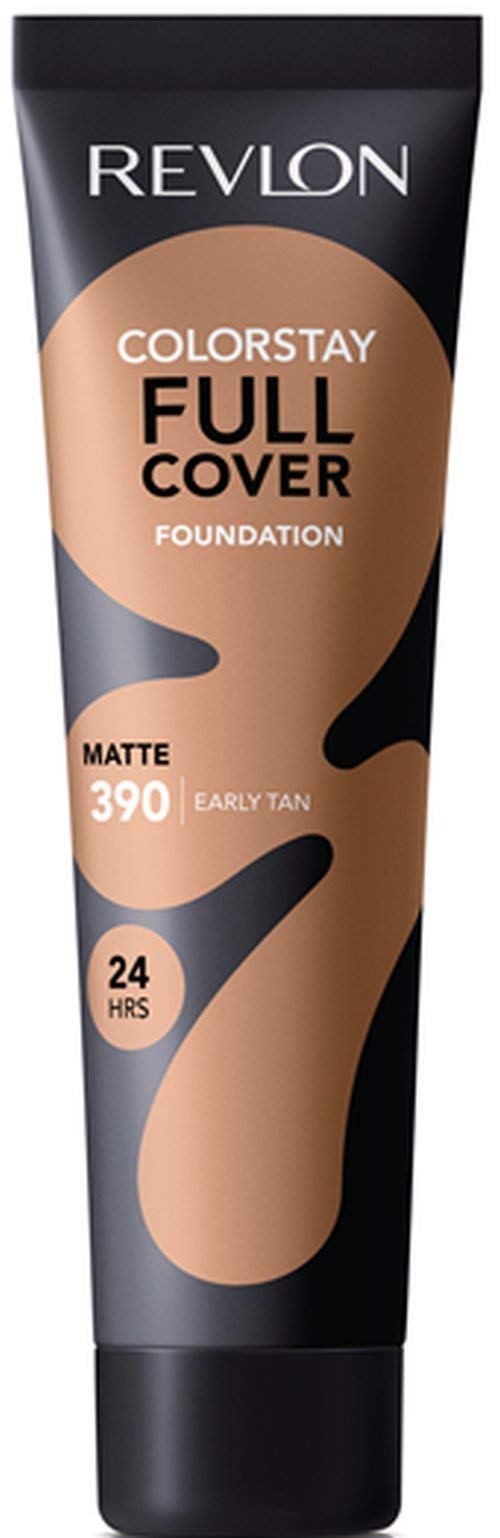 Revlon Colorstay Full Cover Matte 390 Early Tan Foundation 30ml - Foundation at MyPerfumeShop by Revlon