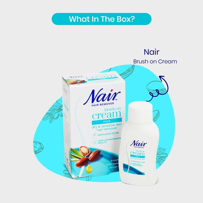 Nair Facial Brush On - 50ml - Hair Removal at MyPerfumeShop by Nair