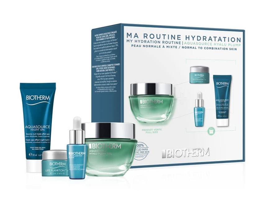 Biotherm Aquasource Hyalu Plump Gel 4 Piece Gift Set - GEL at MyPerfumeShop by Biotherm