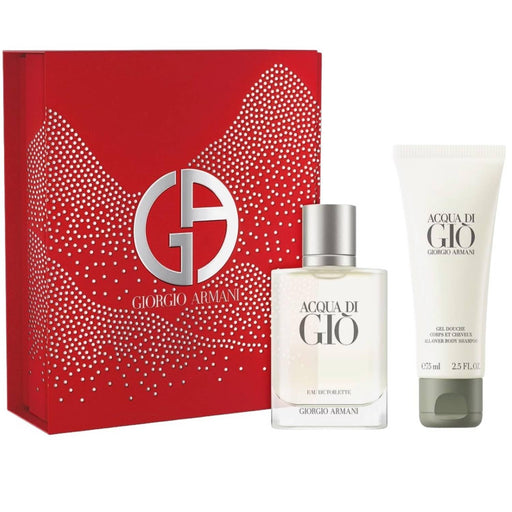 Giorgio Armani Acqua Di Gio Homme 50ml Spray EDT + SG 75ml Gift Set