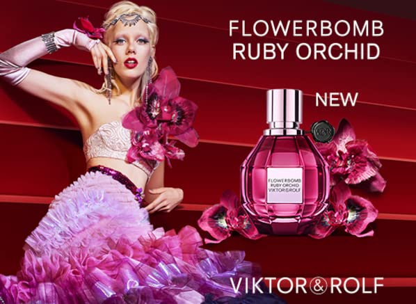 Viktor & Rolf Flowerbomb Ruby Orchid Eau de Parfum 100ml Spray - Beauty at MyPerfumeShop by Viktor & Rolf