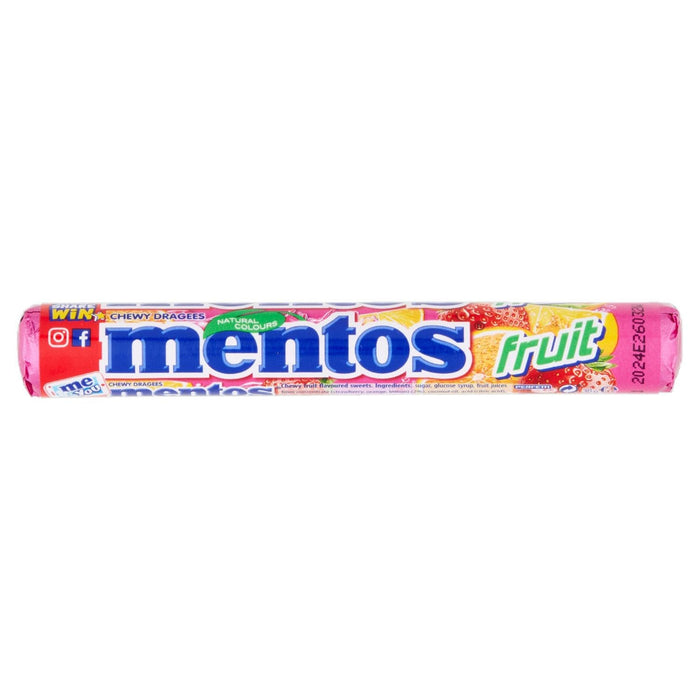 Mentos Fruit Roll 40 Pack - Confectionary at MyPerfumeShop by Mentos