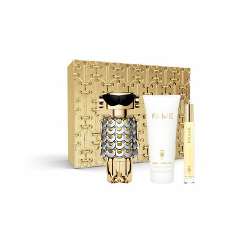 Paco Rabanne Fame Gift Set 80ml EDP + 100ml Body Lotion + 10ml EDP - Fragrance at MyPerfumeShop by Paco Rabanne