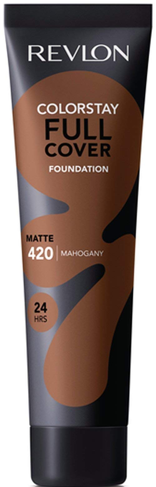 Revlon Colorstay Full Cover Matte 420 Mahogany Foundation 30ml - Foundation at MyPerfumeShop by Revlon