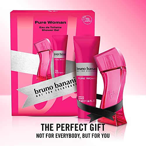 Bruno Banani Pure Woman Gift Set 30ml EDT + 50ml Shower Gel - Fragrance at MyPerfumeShop by Bruno Banani