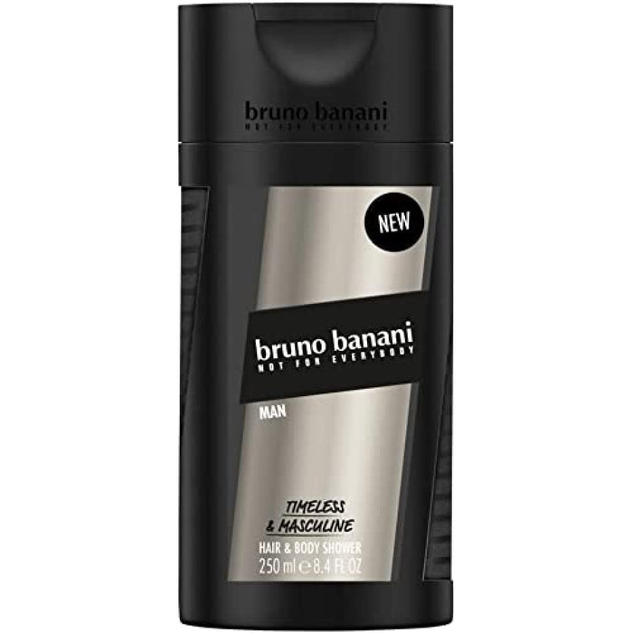 Bruno Banani Man Hair & Body Wash 250ml - Body Cleansers at MyPerfumeShop by Bruno Banani