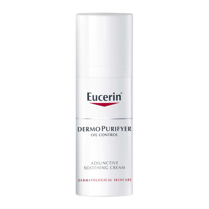 Eucerin DermoPurifyer Oil Control Adjunctive Soothing Cream 50ml - Face Cream at MyPerfumeShop by Eucerin