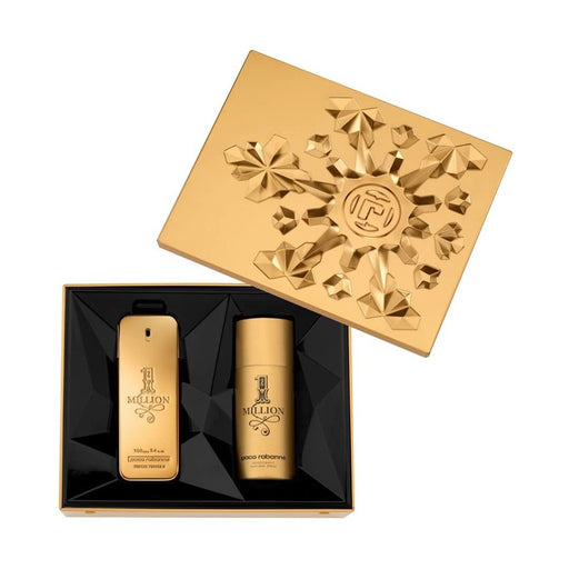 Paco Rabanne 1 Million Gift Set 100ml EDT + 150ml Deo Spray - Fragrance at MyPerfumeShop by Paco Rabanne