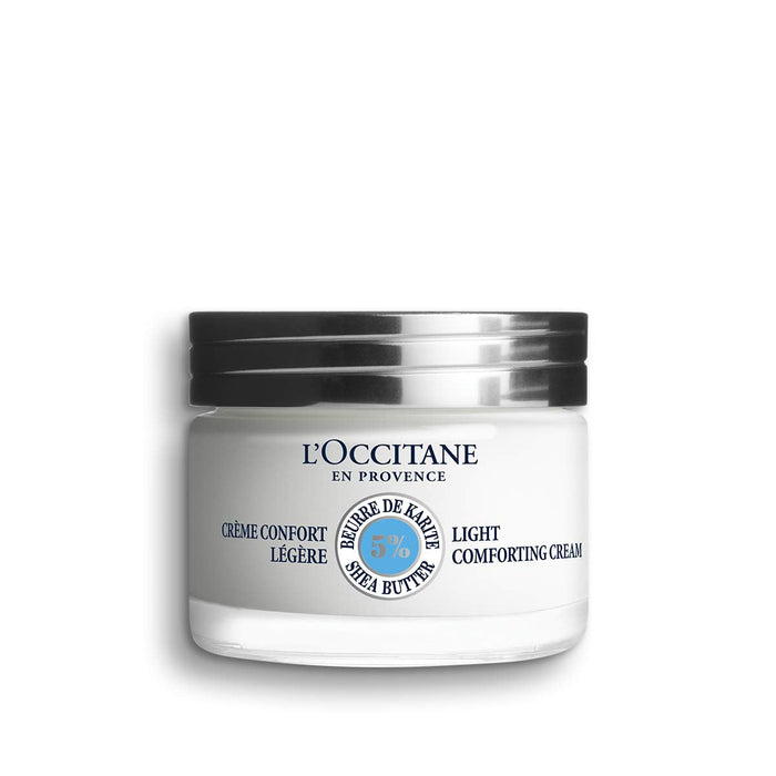 L'occitane Shea Butter Light Comforting Face Cream 50ml - Creams at MyPerfumeShop by L'Occitane