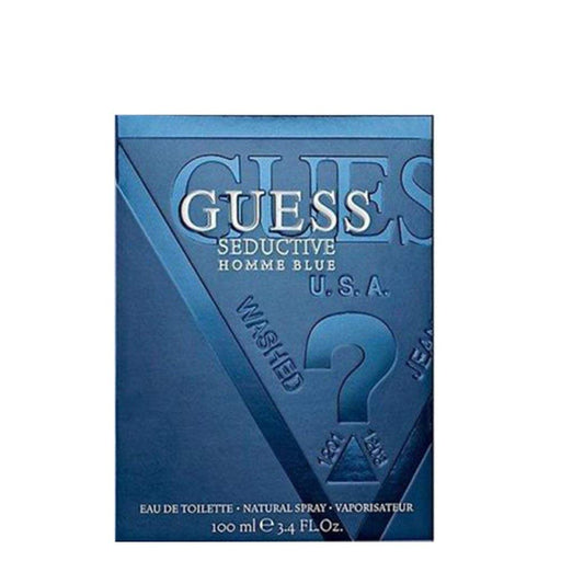 Guess Seductive Homme Blue Eau de Toilette 100ml Spray - Fragrance at MyPerfumeShop by Guess