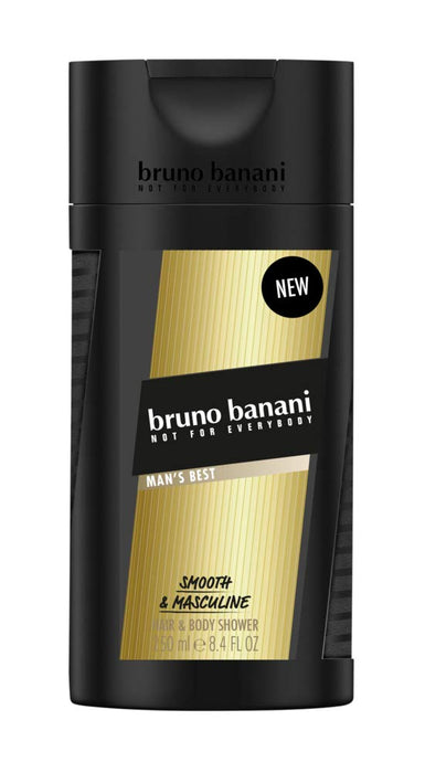 Bruno Banani Man's Best Hair & Body Wash 250ml - Bath & Body at MyPerfumeShop by Bruno Banani