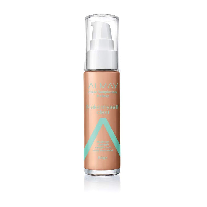 Almay Clear Complexion Makeup 500 Beige Treatment 30ml