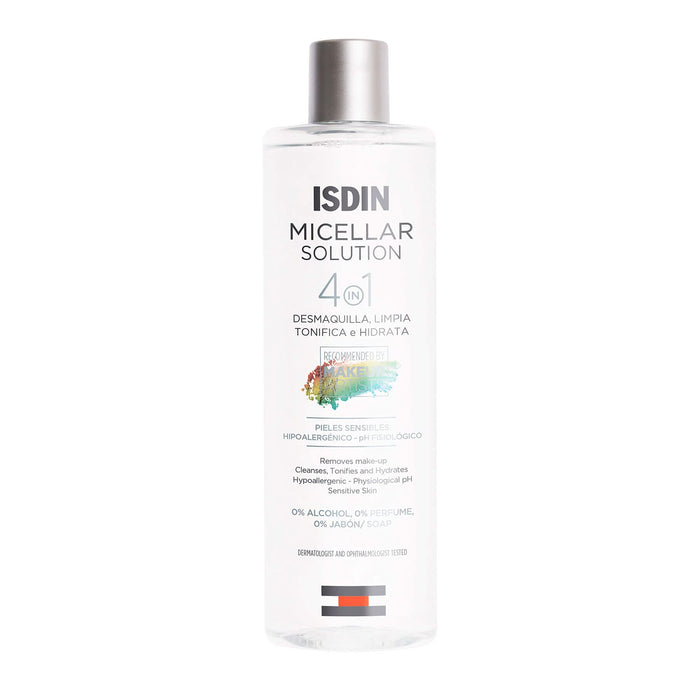 ISDIN 4 In 1 Micellar Solution 400ml - Micellar Solution at MyPerfumeShop by ISDIN