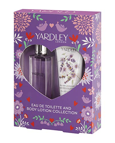 Yardley English Lavender Gift Set 50ml EDT + 50ml Body Lotion - Cleansers at MyPerfumeShop by Yardley London