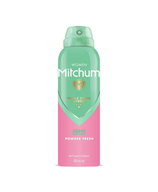 Mitchum Powder Fresh  Deodorant Spray 200ml - Antiperspirant Deodorant at MyPerfumeShop by Mitchum