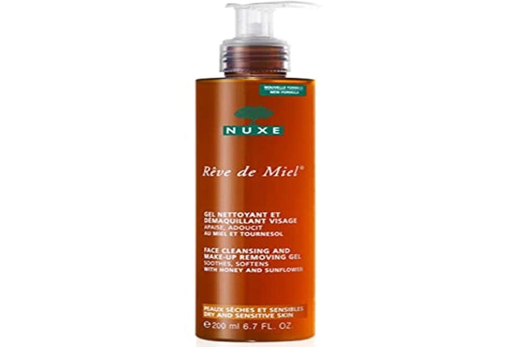 Nuxe Reve de Miel Face Cleansing and Make-Up Removing Gel 200ml - Cleansing Gel at MyPerfumeShop by Nuxe