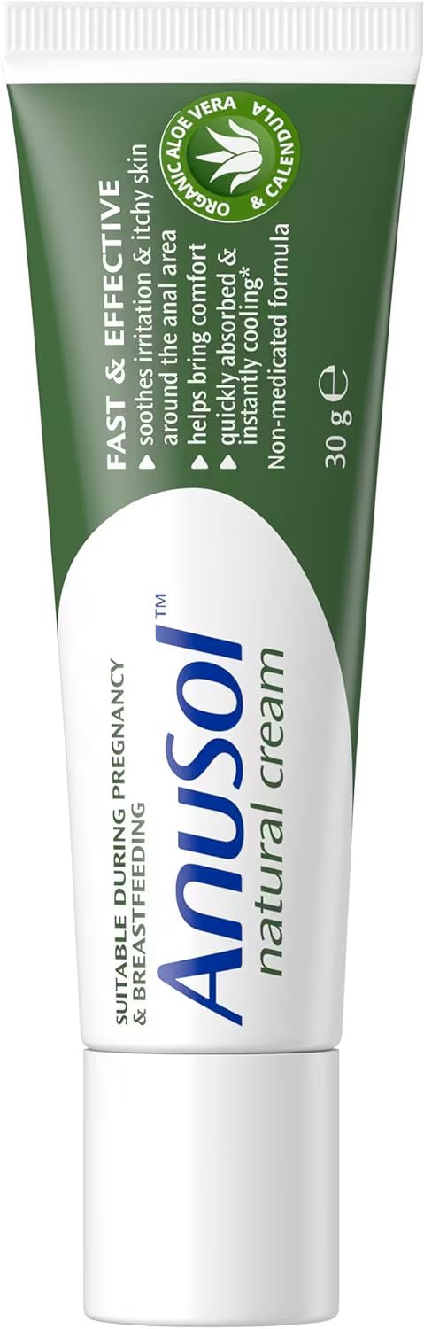 Anusol Natural Cream - 30g - Haemorrhoids at MyPerfumeShop by Anusol