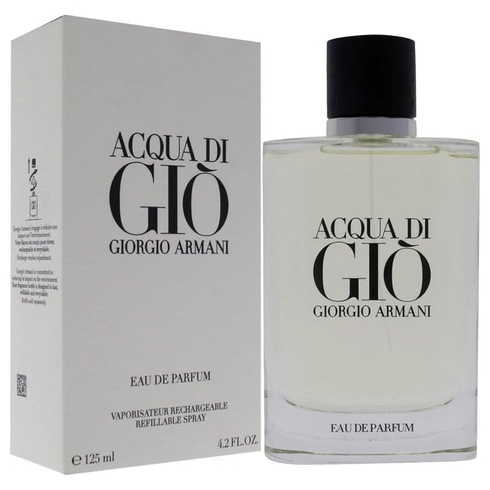 Giorgio Armani Acqua di Giò Eau de Parfum 125ml Refillable Spray - Eau De Parfum at MyPerfumeShop by Giorgio Armani