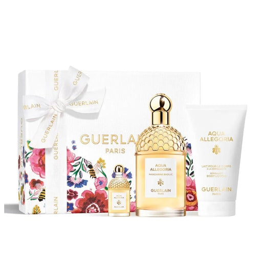 Guerlain Aqua Allegoria Mandarine Basilic 3 Piece Gift Set: Eau de Toilette 125m - Gift Set at MyPerfumeShop by Guerlain