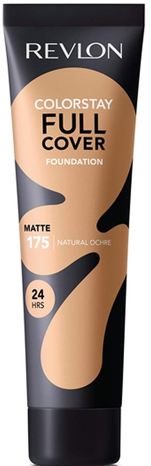 Revlon Colorstay Full Cover Matte 175 Natural Ochre Foundation 30ml - Foundation at MyPerfumeShop by Revlon