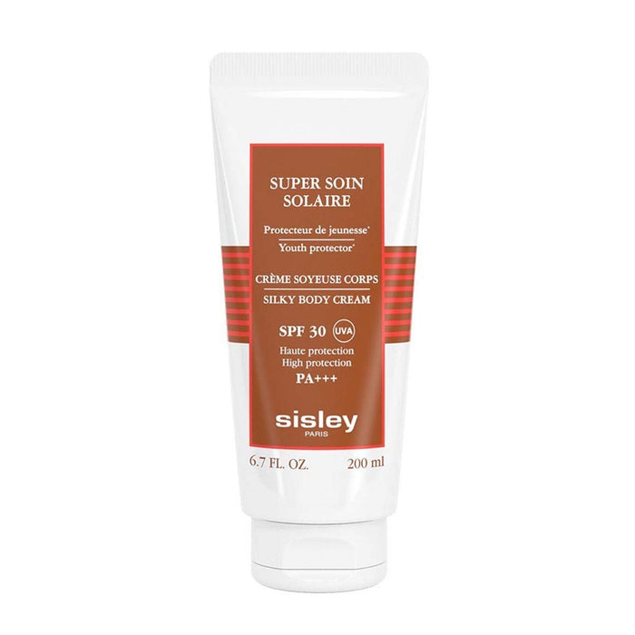 Sisley Super Soin Solaire Silky Body Sun Cream SPF30 200ml - Sunscreens & Sunblocks at MyPerfumeShop by Sisley