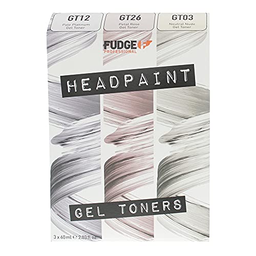 Fudge Professional Head Paint Trio Kit Gel Toner 3 X 60ml GT03/ GT12 / GT26 - Toner at MyPerfumeShop by Fudge Professional