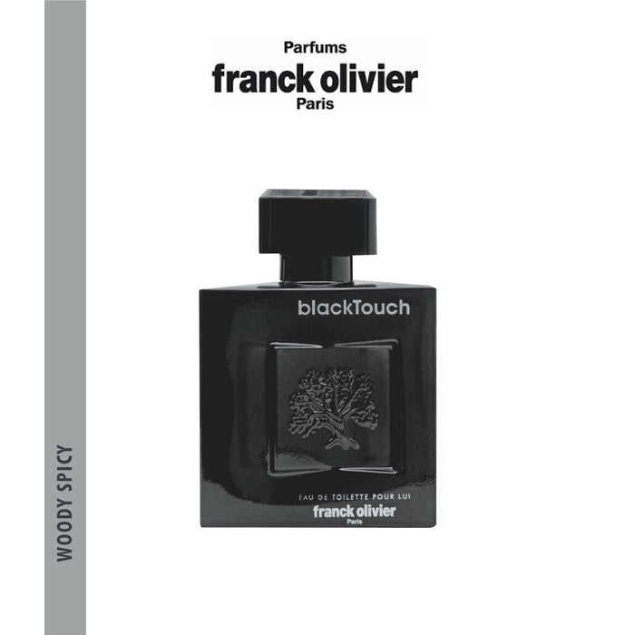 Franck Olivier Black Touch Eau de Toilette 100ml - EAU DE TOILETTE at MyPerfumeShop by FRANCK OLIVIER