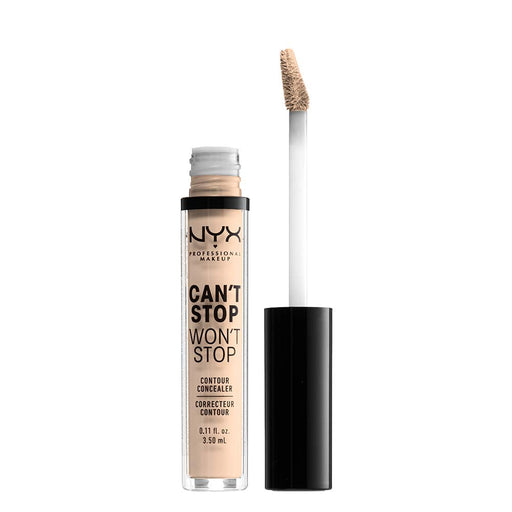 NYX Can't Stop Won't Stop Contour Concealer 3.5ml - Light Ivory - Concealers & Correctors at MyPerfumeShop by NYX