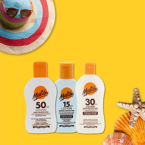 Malibu Sun Lotion SPF20 Medium Protection 200ml - Sun Protection at MyPerfumeShop by Malibu