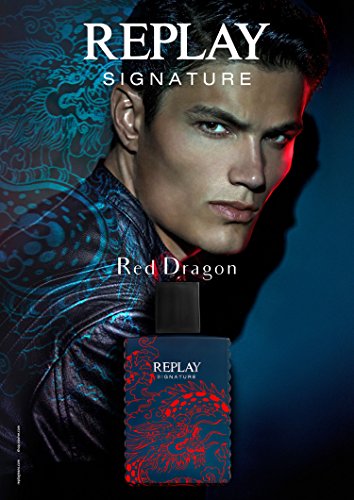 Replay Signature Red Dragon Eau de Toilette 50ml Spray - Eau de Toilette at MyPerfumeShop by Replay