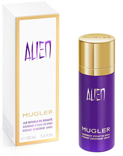 Thierry Mugler Alien Deodorant Spray 100ml - Deodorants & Anti-Perspirants at MyPerfumeShop by Mugler