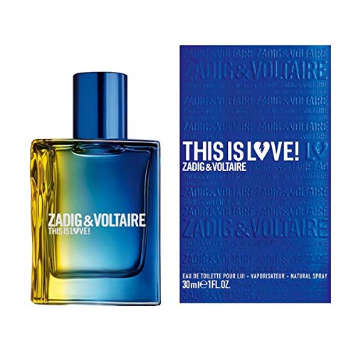 Zadig & Voltaire This Is Love! for Him Eau de Toilette 30ml Spray - Fragrance at MyPerfumeShop by Zadig & Voltaire