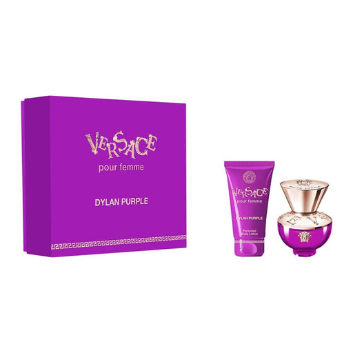 Versace Pour Femme Dylan Purple Gift Set 30ml EDP + 50ml Body Lotion - Fragrance at MyPerfumeShop by Versace