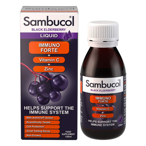 Sambucol Immune Elderberry Extract Liquid - 120ml - Immune Support at MyPerfumeShop by Sambucol