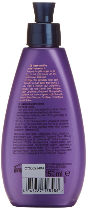 Clynol Keratin Sleek Hair Balm 150ml - Haircare at MyPerfumeShop by Clynol