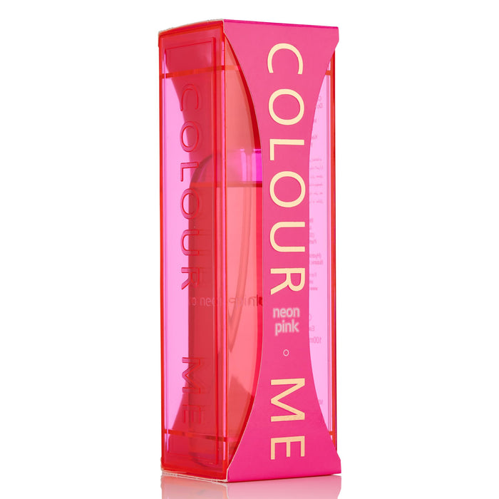 Milton Lloyd Colour Me Neon Pink Eau de Parfum 100ml Spray - Eau de Toilette at MyPerfumeShop by Milton Lloyd