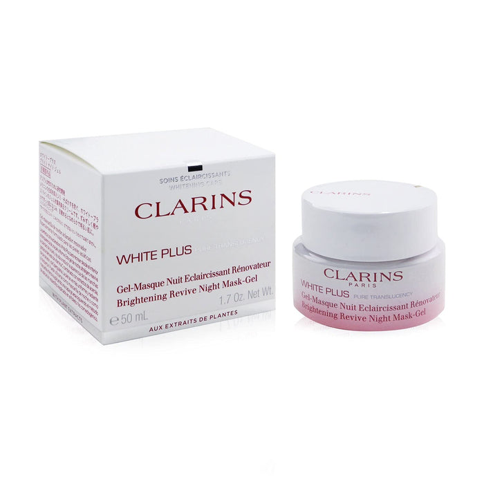 Clarins White Plus Brightening Revive Night Mask-Gel 50ml - Beauty at MyPerfumeShop by Clarins